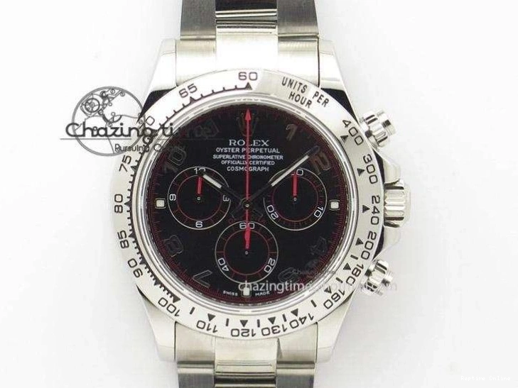 0412 Daytona 116518 Noob 1:1 Best Edition YG Plated 904L SS Case Goid Diamonds Dial on Black Rubber Strap SA4130 V4 (Free Extra Strap) Versatile 2587